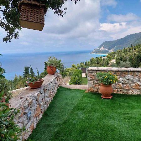 Villa Nereid Glafki - Enjoy Summer Sunsets Áyios Nikítas Exterior foto