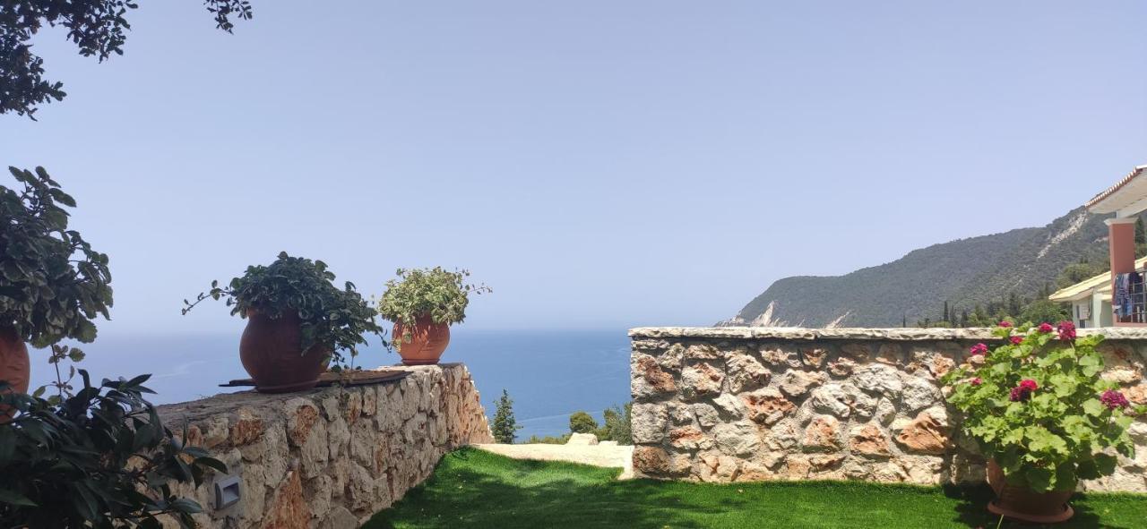 Villa Nereid Glafki - Enjoy Summer Sunsets Áyios Nikítas Exterior foto