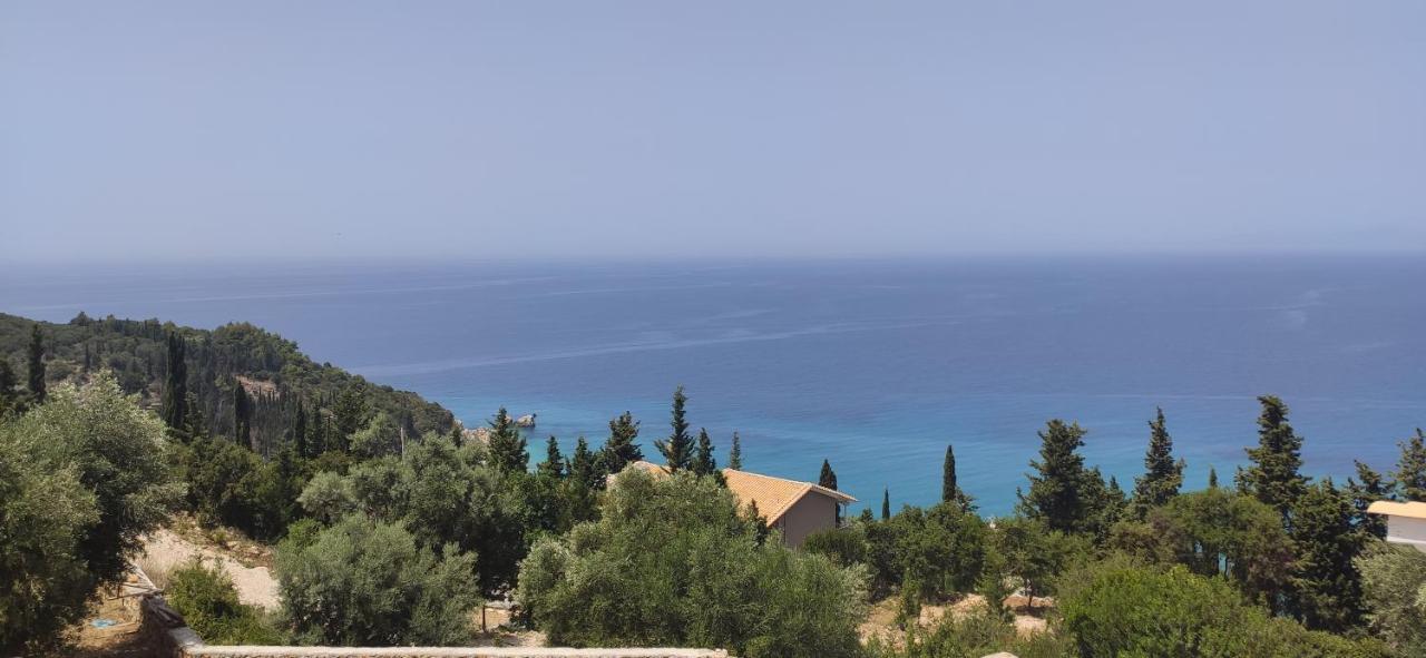 Villa Nereid Glafki - Enjoy Summer Sunsets Áyios Nikítas Exterior foto
