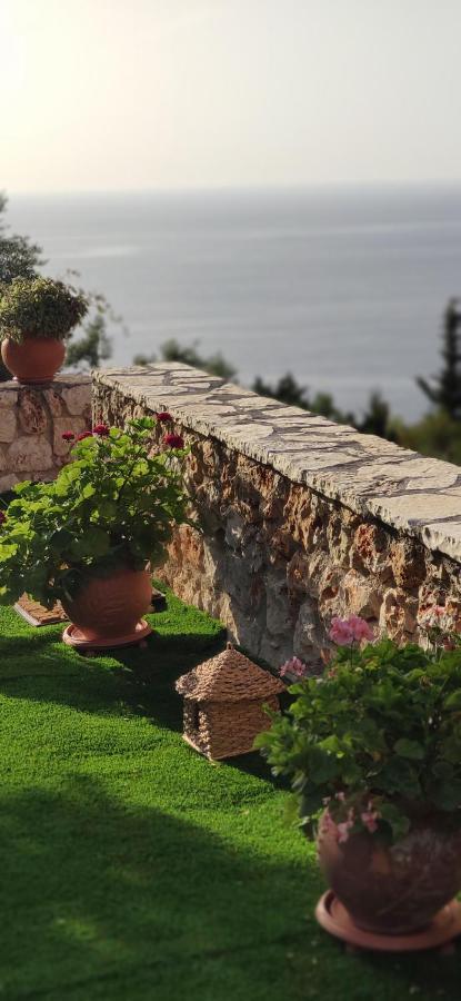 Villa Nereid Glafki - Enjoy Summer Sunsets Áyios Nikítas Exterior foto