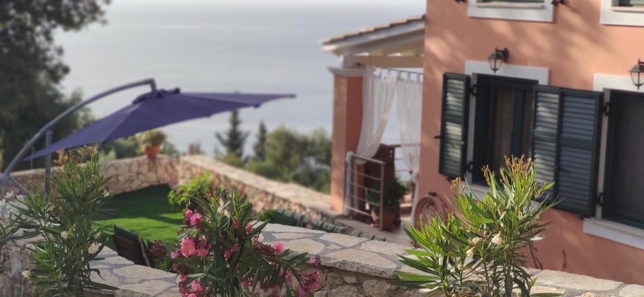 Villa Nereid Glafki - Enjoy Summer Sunsets Áyios Nikítas Exterior foto